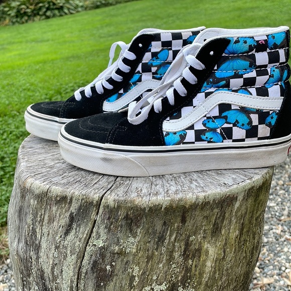 Vans Hightops Off The Wall Sneakers - Picture 4 of 8